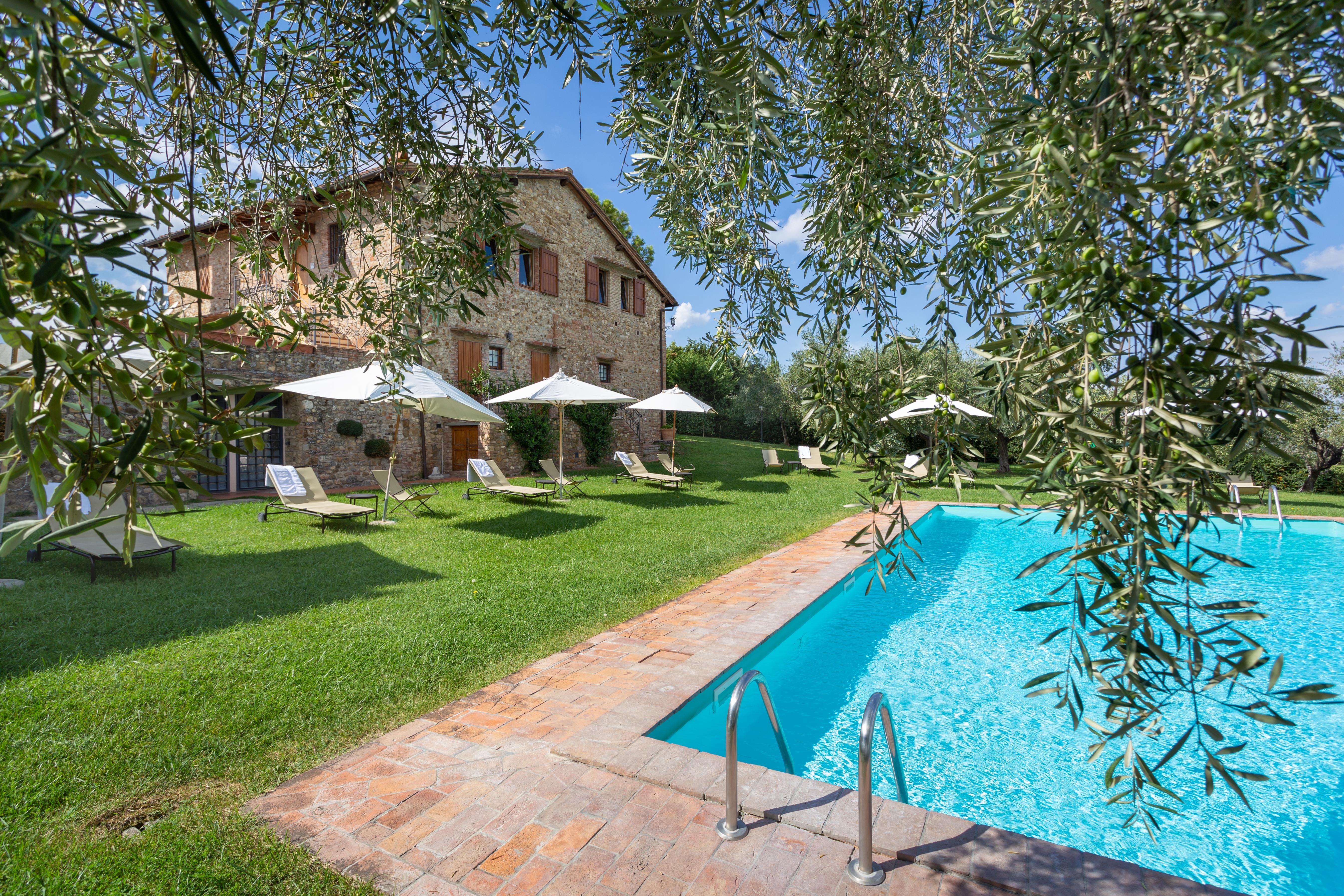 Fattoria Querceto Guest House Tavarnelle Val di Pesa Bagian luar foto